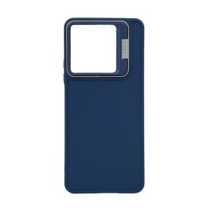 Nettech Xiaomi Redmi Note 13 5G Uyumlu Manyetik Standlı Seri Arka Koruma Kılıf (Mavi) NT-108867