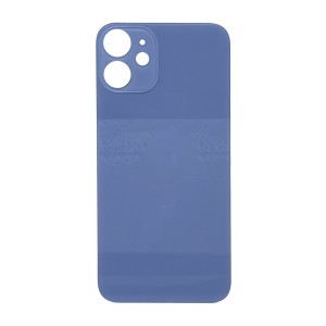 Teknonet Apple iPhone 12 Mini Uyumlu Geniş Kamera Camlı Batarya Kapağı (Mor) NT-108910
