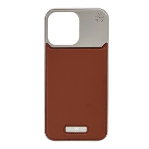 Nettech Apple iPhone 15 Uyumlu NT-N052 Arka Koruma Kılıf (Kahverengi) NT-109467