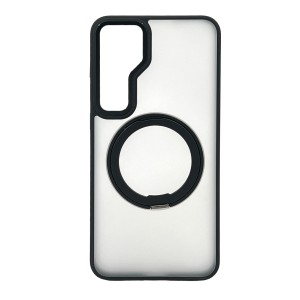 Nettech Samsung Galaxy S24 Uyumlu MagSafe Mıknatıslı Seri Arka Koruma Kılıf (Siyah) NT-107964