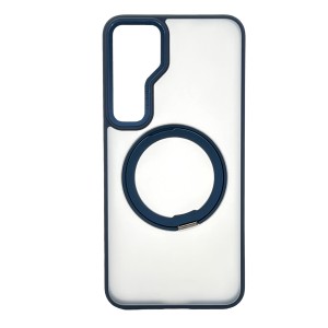 Nettech Samsung Galaxy S24 Plus Uyumlu MagSafe Mıknatıslı Seri Arka Koruma Kılıf (Mavi) NT-107977