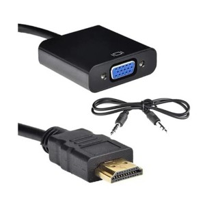 Hadron HDX2019 Vga To Hdmi Dönüştürücü (Siyah) NT-109610