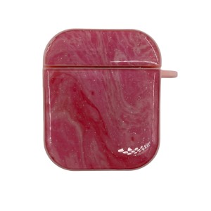 Nettech Apple Airpods 2.Nesil Uyumlu Simli İpli Arka Koruma Kılıf (Pembe) NT-110056
