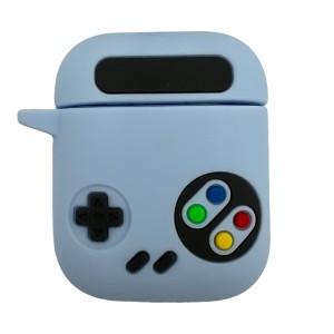 Nettech Apple Airpods 2.Nesil Uyumlu Airpods Gaming Arka Koruma Kılıf (Mavi) NT-110080