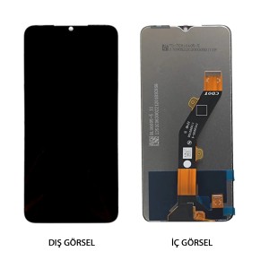 Teknonet İnfinix Smart 8 Uyumlu Org Lcd+Dokunmatik (Siyah) NT-108541