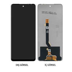 Teknonet İnfinix Hot 20S Uyumlu Org Lcd+Dokunmatik (Siyah) NT-108533