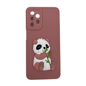 Nettech Samsung Galaxy A23 Uyumlu Maskot Seri Arka Koruma Kılıf (Pembe) NT-109745