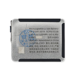 Teknonet Apple Watch Series 7 41 mm Uyumlu Apple A2663 Batarya (Siyah) NT-104478