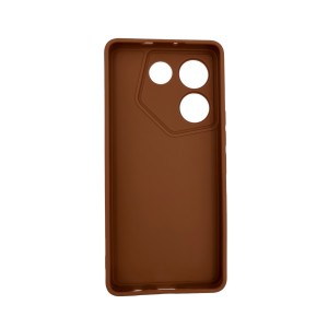 Nettech Tecno Camon 20 Pro Uyumlu Maskot Seri Arka Koruma Kılıf (Kahverengi) NT-109814