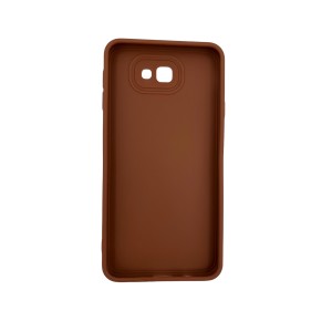 Nettech Samsung Galaxy G610 J7 Prime Uyumlu Maskot Seri Arka Koruma Kılıf (Kahverengi) NT-109786