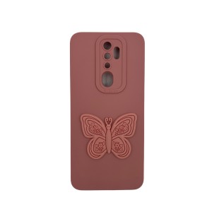 Nettech Oppo A5 2020 Uyumlu Maskot Seri Arka Koruma Kılıf (Pembe) NT-109795