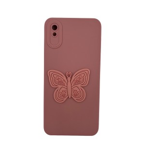 Nettech Xiaomi Redmi 9A Uyumlu Maskot Seri Arka Koruma Kılıf (Pembe) NT-109819