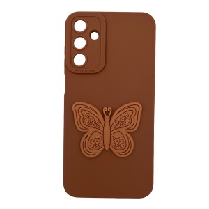 Nettech Samsung Galaxy A15 Uyumlu Maskot Seri Arka Koruma Kılıf (Kahverengi) NT-109761