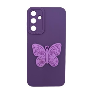 Nettech Samsung Galaxy A15 Uyumlu Maskot Seri Arka Koruma Kılıf (Mor) NT-109760