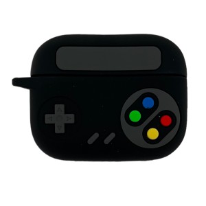Nettech Apple Airpods Pro 2.Nesil Uyumlu Airpods Gaming Arka Koruma Kılıf (Siyah) NT-110076