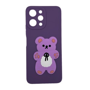 Nettech Xiaomi Redmi 12 Uyumlu Maskot Seri Arka Koruma Kılıf (Mor) NT-109815