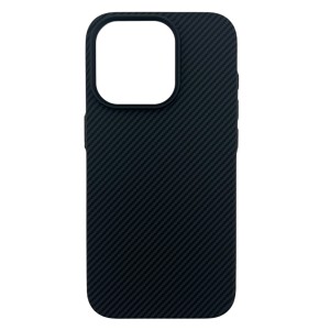 Nettech Apple iPhone 15 Pro Uyumlu NT-N017 Carbon Arka Koruma Kılıf (Siyah) NT-106450