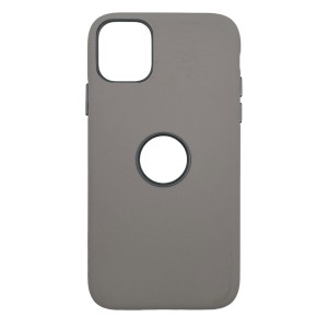 Nettech Apple iPhone 11 Uyumlu NT-N020 Arka Koruma Kılıf (Gri) NT-106470
