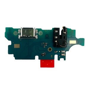 Teknonet Samsung Galaxy A15 Uyumlu Bordlu Şarj - Kulaklık Soketi (Yeşil) NT-110195