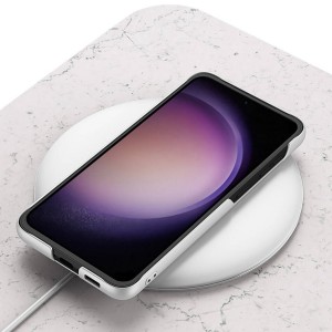 Nettech Samsung Galaxy S24 Uyumlu Standlı Band Arka Koruma Kılıf (Gümüş) NT-108010