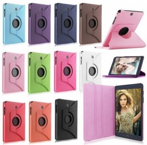 Nettech Samsung Galaxy T550-P550 Tab A 9.7 Uyumlu 360 Kapaklı Kılıf (Beyaz) VR-4226