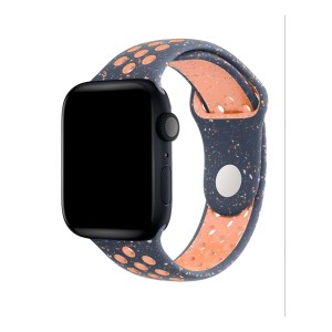 Nettech Apple Watch Seri 42/44 mm Uyumlu Silikon Kordon (Lacivert) NT-110217