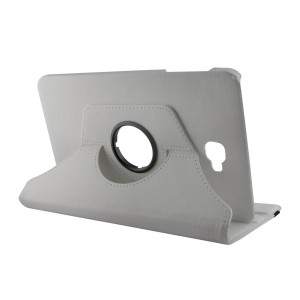 Nettech Samsung Galaxy T580 Tab A 10.1 2016 Uyumlu 360 Kapaklı Kılıf (Gri) VR-4230