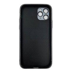 Nettech Apple iPhone 11 Pro Uyumlu NT-N045 Standlı Kartlık Arka Koruma Kılıf (Siyah) NT-108438