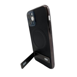 Nettech Apple iPhone 11 Pro Uyumlu NT-N045 Standlı Kartlık Arka Koruma Kılıf (Siyah) NT-108438