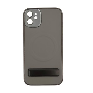 Nettech Apple iPhone 12 Uyumlu NT-N045 Arka Koruma Kılıf (Gri) NT-108445