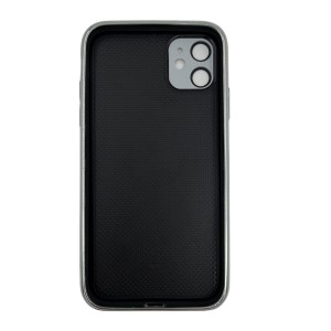 Nettech Apple iPhone 12 Uyumlu NT-N045 Standlı Kartlık Arka Koruma Kılıf (Gri) NT-108445