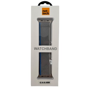 Nettech Apple Watch Seri 44/42 mm Uyumlu Kumaş Kordon (Çeşitli Desen) NT-103029