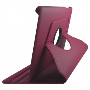 Nettech Samsung Galaxy T560 Tab E 9.6 Uyumlu 360 Kapaklı Kılıf (Pembe) VR-4257