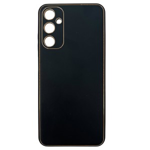 Nettech Samsung Galaxy A54 5G Uyumlu Coco Leather Seri Arka Koruma Kılıf (Siyah) NT-99913