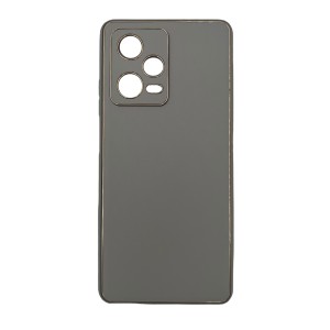 Nettech Xiaomi Redmi Note 12 Pro Plus Uyumlu Coco Leather Seri Arka Koruma Kılıf (Natural) NT-106695