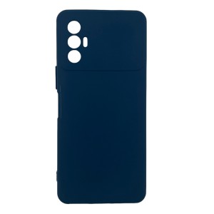 Nettech Tecno Spark 8 Pro Uyumlu Trend Seri Arka Koruma Kılıf (Lacivert) NT-110481