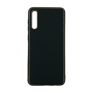 Nettech Samsung Galaxy A50 Uyumlu Coco Leather Seri Arka Koruma Kılıf (Yeşil) NT-106678