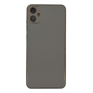 Nettech Samsung Galaxy A05 Uyumlu Coco Leather Seri Arka Koruma Kılıf (Natural) NT-106649
