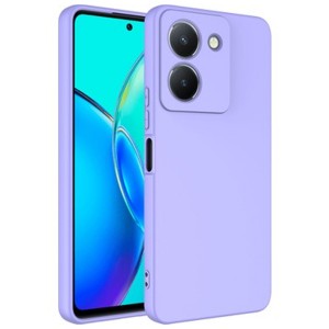 Nettech Vivo Y36 Uyumlu Trend Seri Arka Koruma Kılıf (Lila) NT-110597