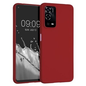 Nettech Oppo A55 Uyumlu Trend Seri Arka Koruma Kılıf (Kırmızı) NT-110779