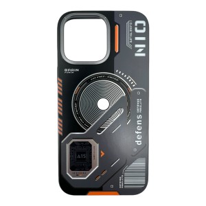 Nettech Apple iPhone 15 Pro Uyumlu NT-N043 Arka Koruma Kılıf (Siyah) NT-108395