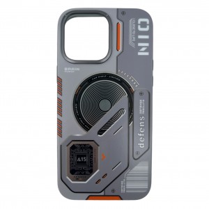 Nettech Apple iPhone 14 Pro Uyumlu NT-N043 Arka Koruma Kılıf (Gri) NT-108380