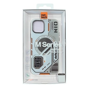 Nettech Apple iPhone 12 Uyumlu NT-N043 Desenli Seri Arka Koruma Kılıf (Beyaz) NT-108370