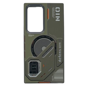 Nettech Samsung Galaxy S24 Ultra Uyumlu NT-N043 Arka Koruma Kılıf (Yeşil) NT-108411