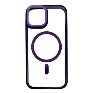 Nettech Apple iPhone 15 Uyumlu NT-N047 Arka Koruma Kılıf (Mor) NT-108703