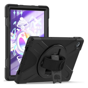 Nettech Lenovo Tab M10 Hd (2.nesil) TB-X306F Uyumlu Sport Seri Arka Koruma (Siyah) NT-105973