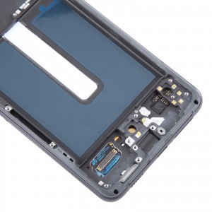 Teknonet Samsung Galaxy S21 FE Uyumlu Org Lcd+Dokunmatik+Çıtalı (Siyah) NT-111032