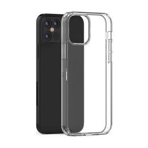 Nettech Apple iPhone 12 Uyumlu Şeffaf Seri Arka Koruma Kılıf (Şeffaf) NT-111106