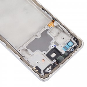 Teknonet Samsung Galaxy A72 Uyumlu Org Lcd+Dokunmatik+Çıtalı (Beyaz) NT-111028