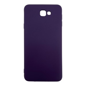 Nettech Samsung Galaxy G610 J7 Prime Uyumlu Nano Arka Koruma Kılıf (Mor) VR-20853